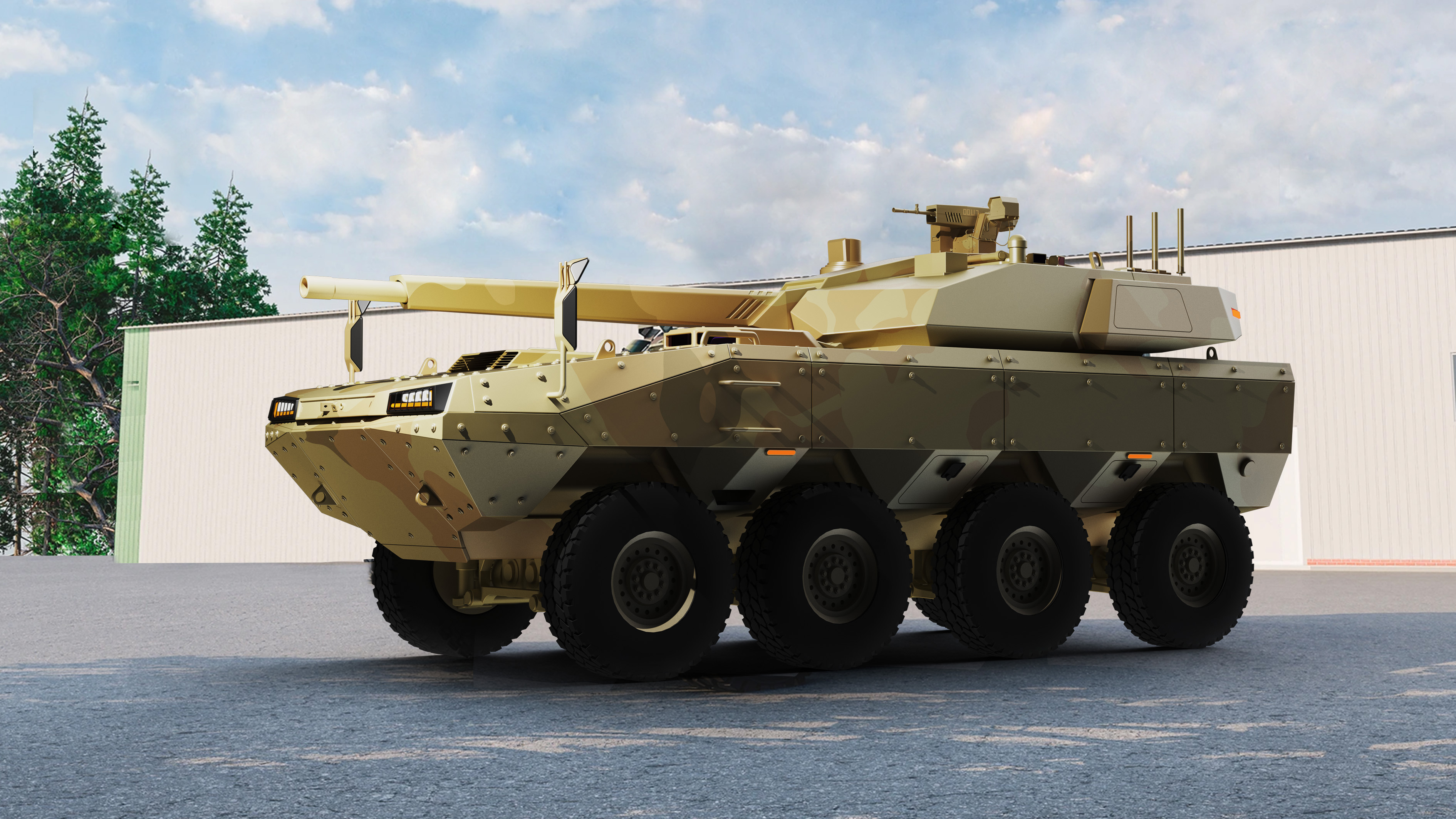 8X8轮式步兵战车